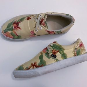 Huf floral slip on Women's 8.5
